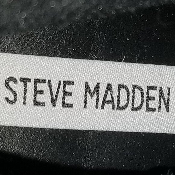 Steve Madden Century Knit Sock Stiletto Booties, Black, Women Size 9.5 M - Picture 10 of 11